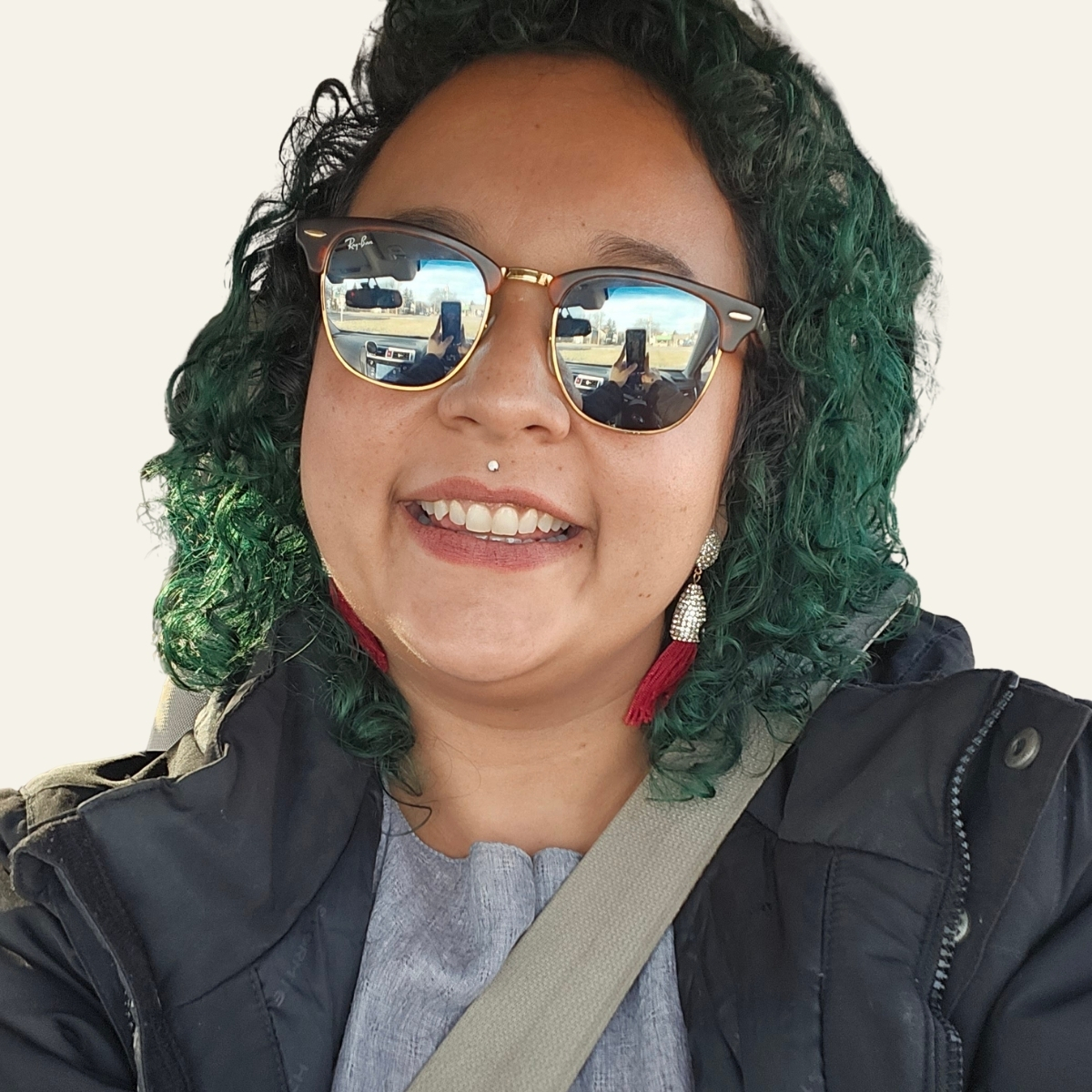 Stefani, designer and maker behind Hearth & Pixel